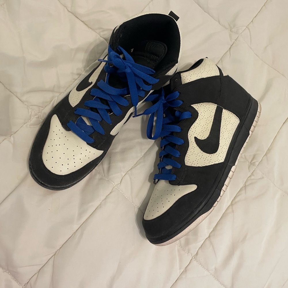 Nike Dunk High Sail Black Varsity Royal